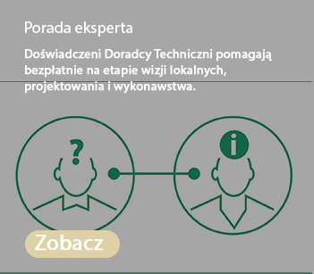 Doświadczeni Doradcy Techniczni pomagają bezpłatnie na etapie wizji lokalnych, projektowania i wykonawstwa
