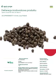 EPD Leca® KERAMZYT 4-8 mm