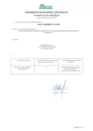 Deklaracja właściwości użytkowych Leca KERAMZYT budowlany 0-4 RX (2022)