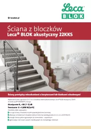 Leca® BLOK akustyczny 22KKS