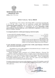 Decyzja MRiRW Leca KERAMZYT ogrodniczy