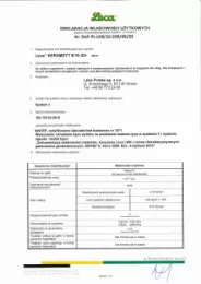 Deklaracja właściwości użytkowych Leca KERAMZYT geotechniczny 8/10-20 R (2016)