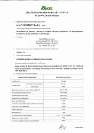 Deklaracja właściwości użytkowych Leca KERAMZYT budowlany S (2019)