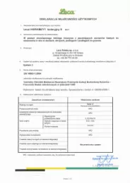 Deklaracja właściwości użytkowych Leca KERAMZYT izolacyjny S (2017)