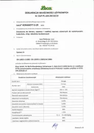 Deklaracja właściwości użytkowych Leca KERAMZYT 0-2 R (2019)