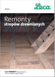 Remonty stropów drewnianych
