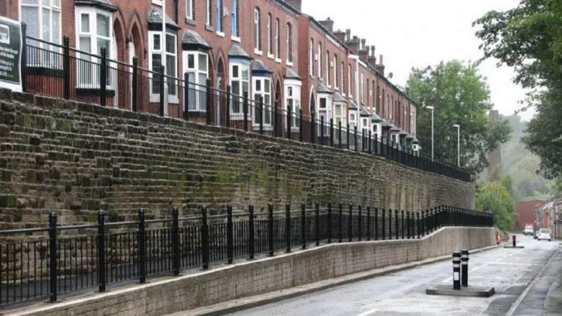 Mur wiktoriański UK
