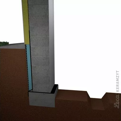 Wyrównanie podłoża w piwnicy i wykop pod dodatkowy fundament 