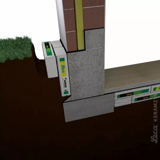 5. Ustawienie drugiej warstwy worków z Leca® KERAMZYTEM izolacyjnym L
