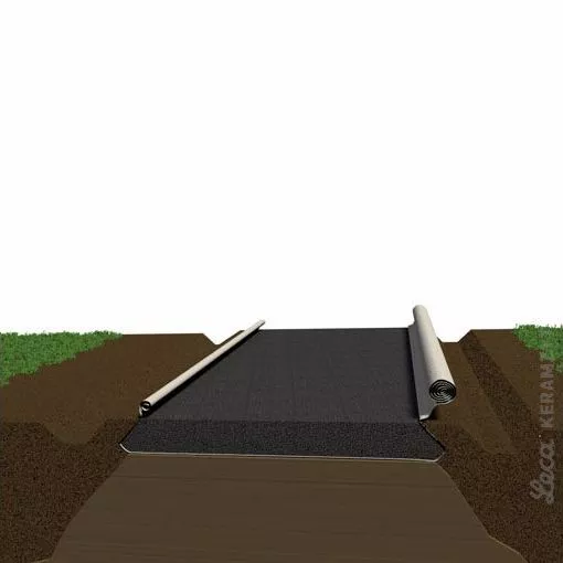 3. Ułożenie i zagęszczenie Leca® KERAMZYTU geotechnicznego 8/10-20 R i uzupełnienie nasypów
