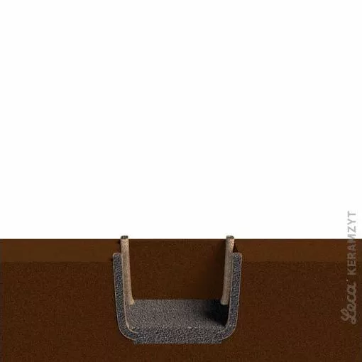 3. Warstwa drenażowa z Leca® KERAMZYTU ogrodniczego L