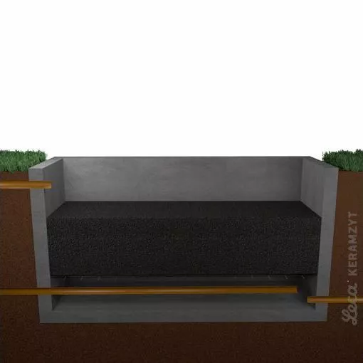 3. Ułożenie filtra z uprzednio przygotowanego Leca® KERAMZYTU 10-20 R
