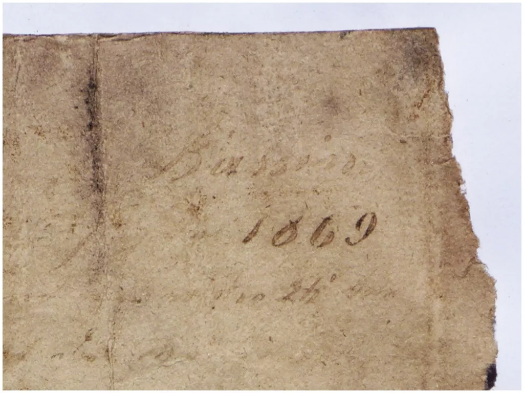 Fragment aktu erekcyjnego Starej Oruni (dzięki portalowi trojmiasto.pl)