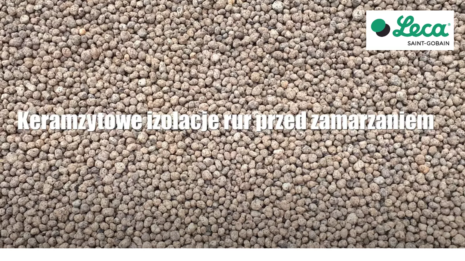 ODCINEK #5 - KERAMZYTOWE IZOLACJE RUR PRZED PRZEMARZANIEM